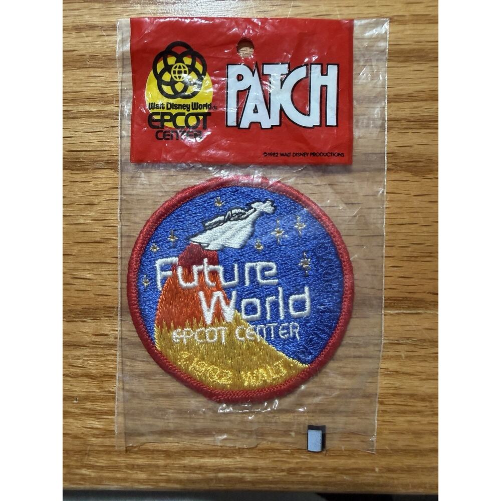 Vintage 1982 Future World Epcot Center Patch Disney World